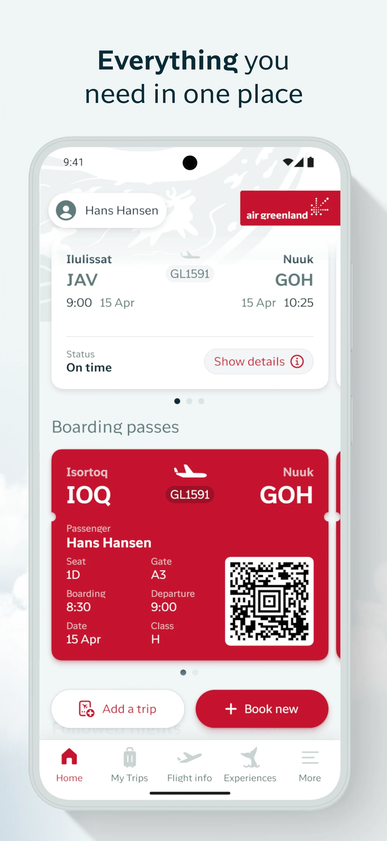 Air Greenland screenshot